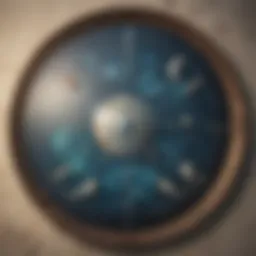 Astrological chart highlighting Pisces