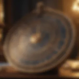 Detailed depiction of a verdict astrology chart