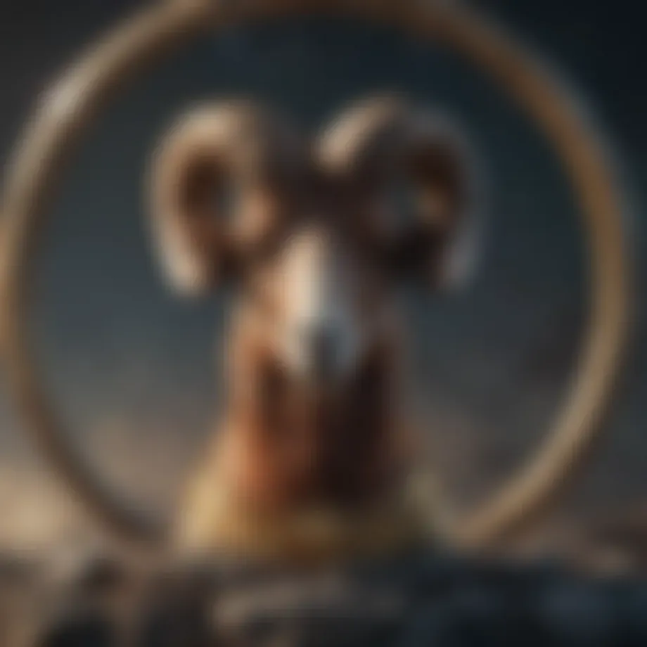 Aries Rising Sign Symbol