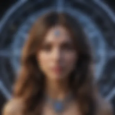 Cosmic Harmony Alignment Visual interpretation of zodiac compatibility through intertwining star patterns