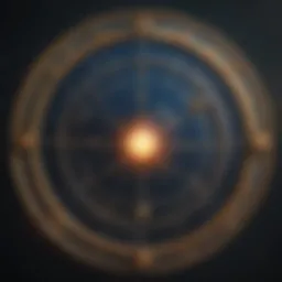 Celestial Chart with Zodiac Signs