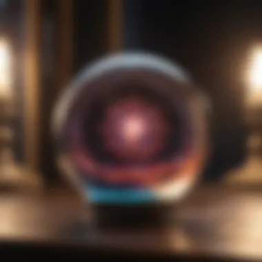 Cosmic Energy Crystal Ball Crystal ball reflecting cosmic energy