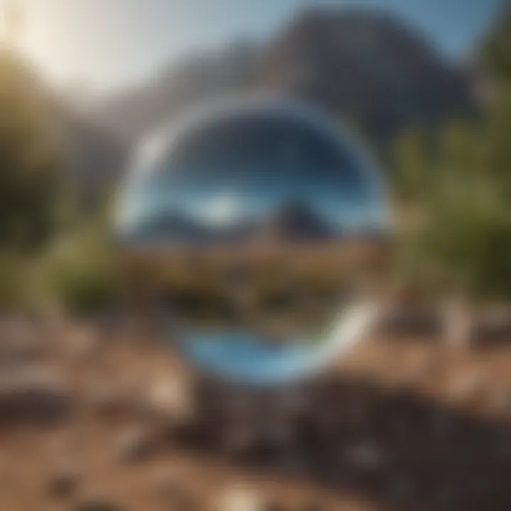 A serene landscape symbolizing personal growth through astrology